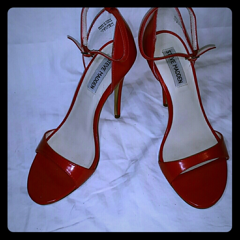 Red Steve Madden Heels